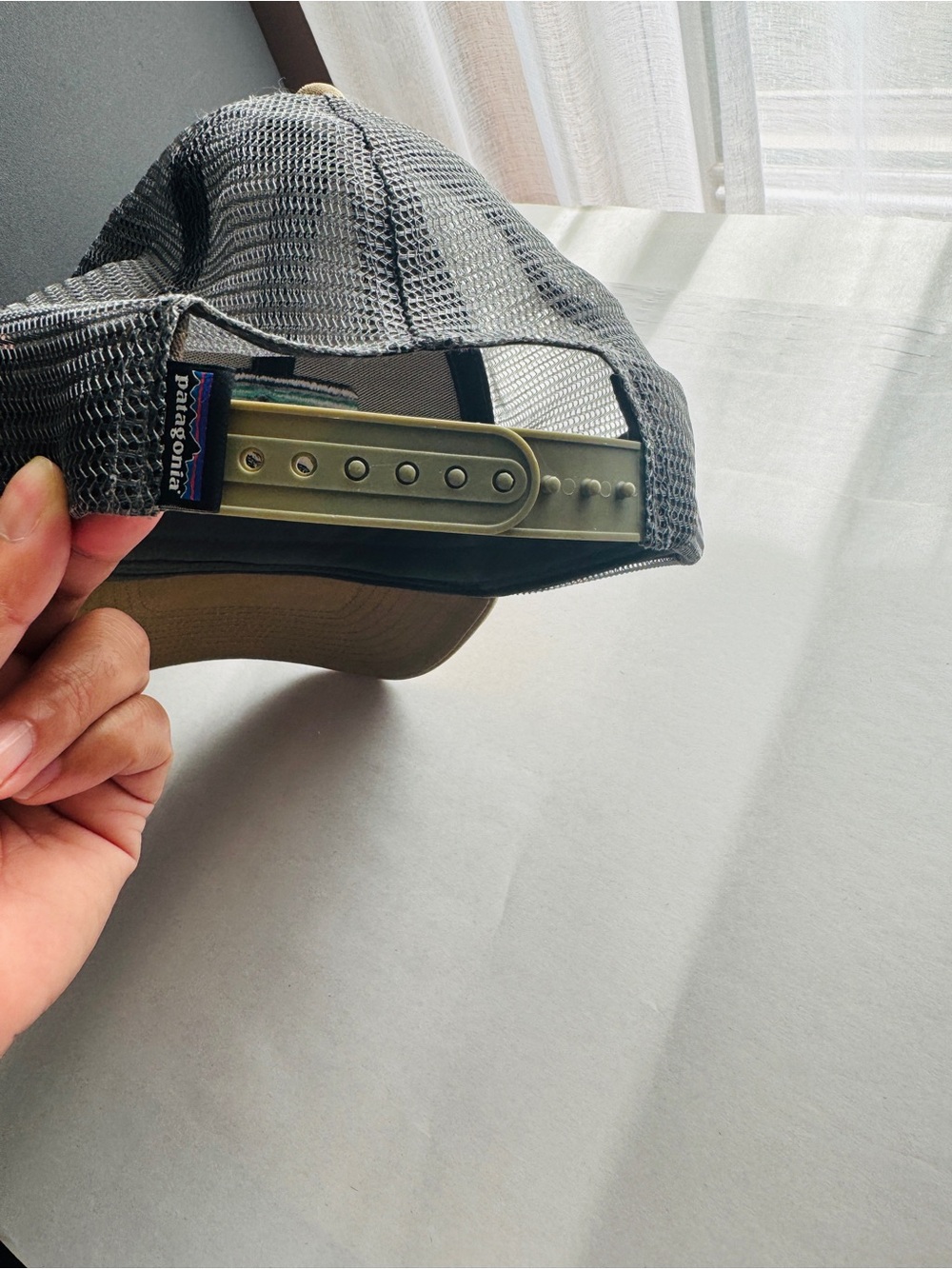 Patagonia Cap with Gray Mesh - Picture 2 of 3